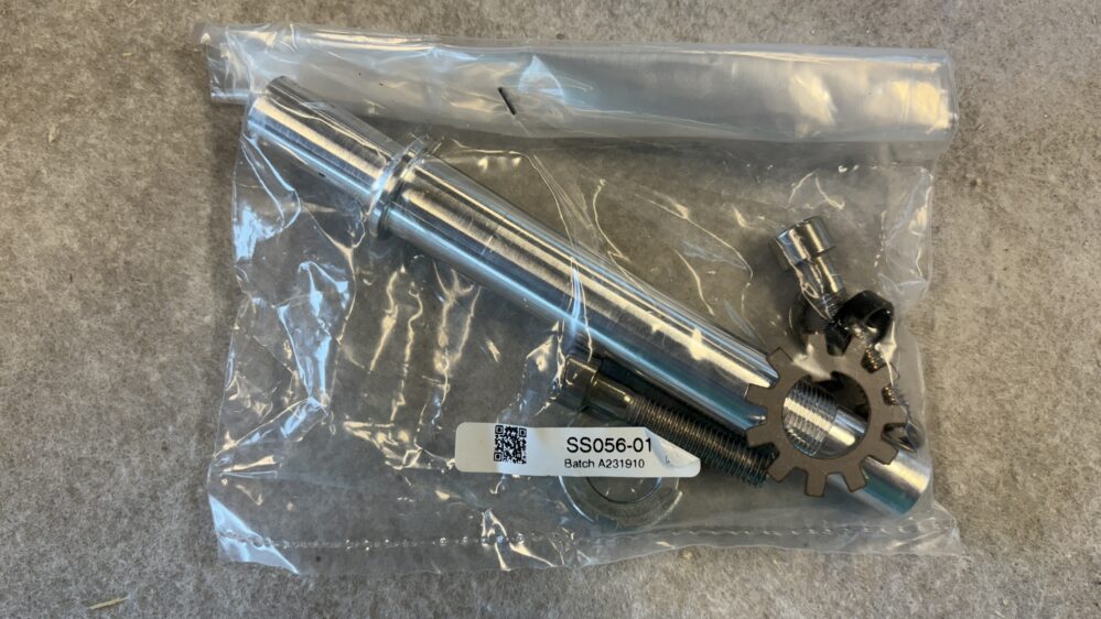 ICP Front wheel axel assembly Savannah S (SS056)