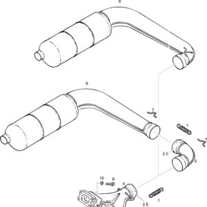 Muffler assy.