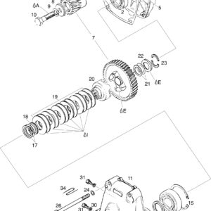 Thrust washer 20,5/30/0,8