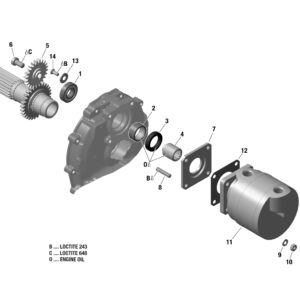 Allen screw M8X14