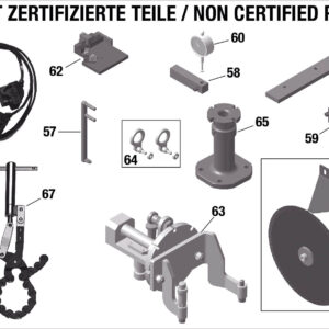 Dial gauge adapter assy.