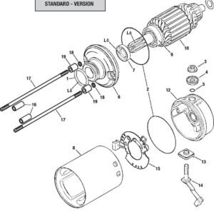 Carbon brush assy.