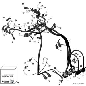 Wiring harness packaged