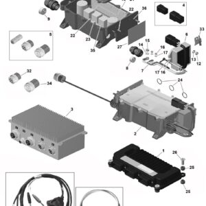 28V ac-dc converter assy.