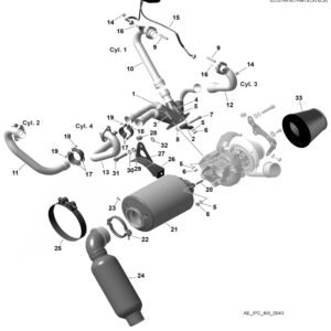 Exhaust bracket