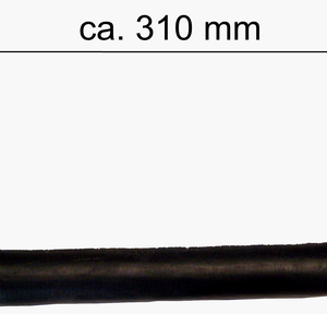 Molded hose 25/180°