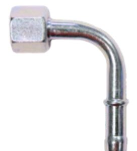 Bent socket 8/14-90°