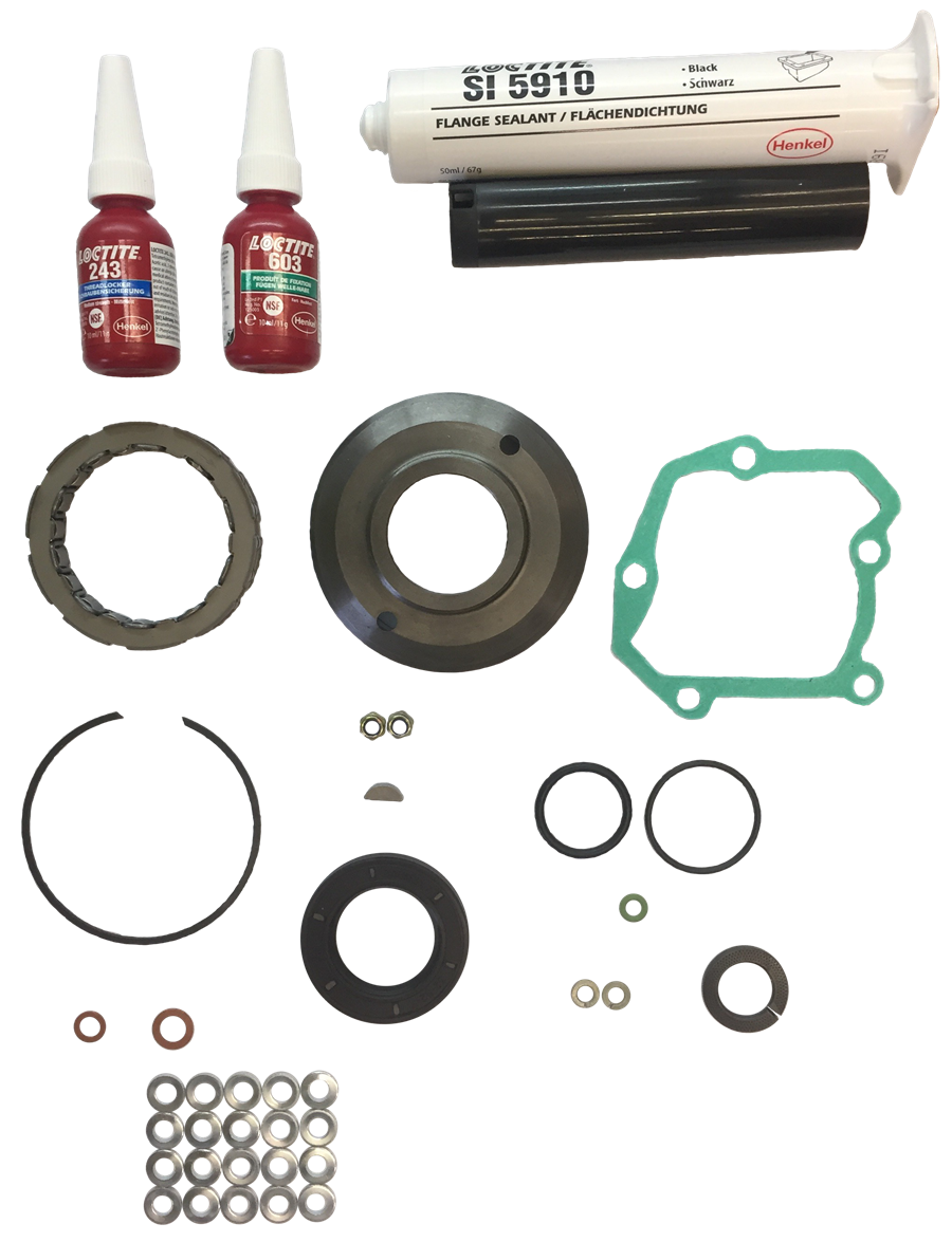 Part list for Sprag clutch repair set