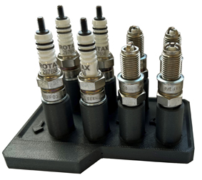 Spark plug holder
