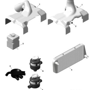 Water distributor assy.